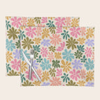 Retro Daisies - Rainbow Fun Placemat Gallery Image 1