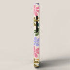 Retro Daisies - Rainbow Fun iPhone Case Gallery Image 2