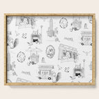 Squirrels and Pigeons take NY Serving Tray Gallery Image 1