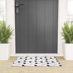 Flying Elegant Swan Pattern Welcome Mat Gallery Image 3