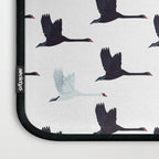 Flying Elegant Swan Pattern Laptop Sleeve Gallery Image 3