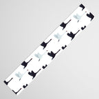 Flying Elegant Swan Pattern Table Runner Gallery Image 3