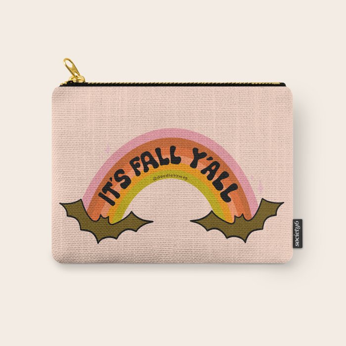 It's Fall Y'all Carry All Pouch Gallery Image 1