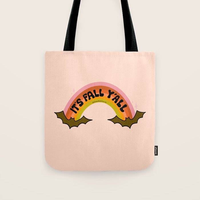 It's Fall Y'all Tote Bag Gallery Image 1