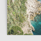 Coast of Capri | Italy coastal travel photography Poster Gallery Image 3