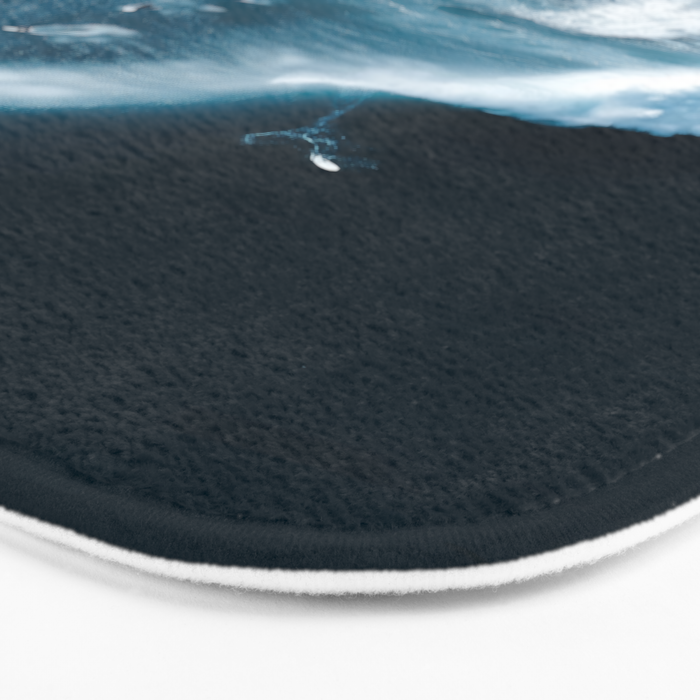 Surfers in Motion - Aerial Ocean Wave Photography Bath Mat Gallery Image 3