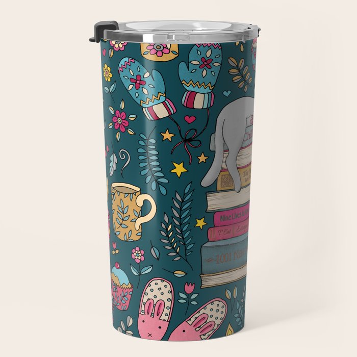 How to Hygge Like a Cat Travel Mug Gallery Image 3
