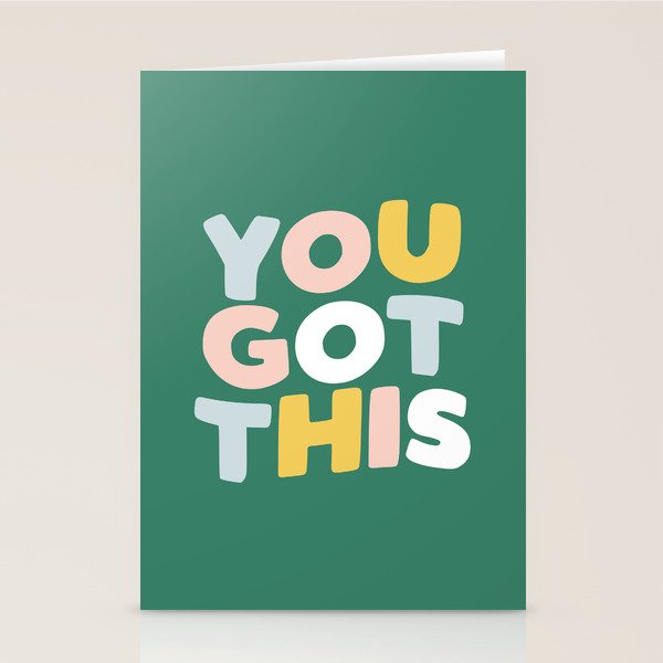 You Got This Stationery Card Gallery Image 1