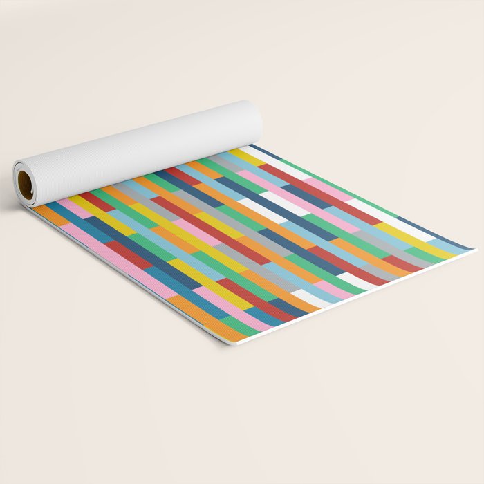 Brick Columns Yoga Mat Gallery Image 2