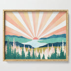 Summer Sunset Serving Tray Gallery Image 1