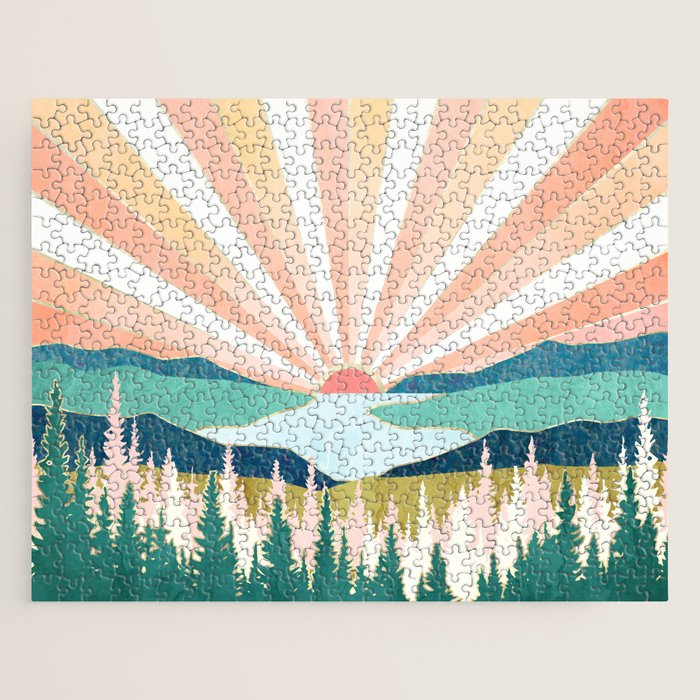 Summer Sunset Jigsaw Puzzle Gallery Image 1