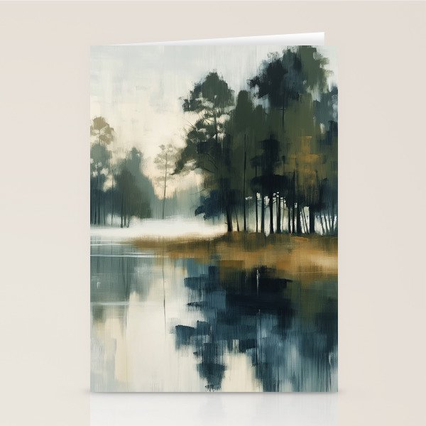 Country Lake II Stationery Card Gallery Image 2