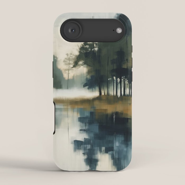Country Lake II iPhone Case Gallery Image 2