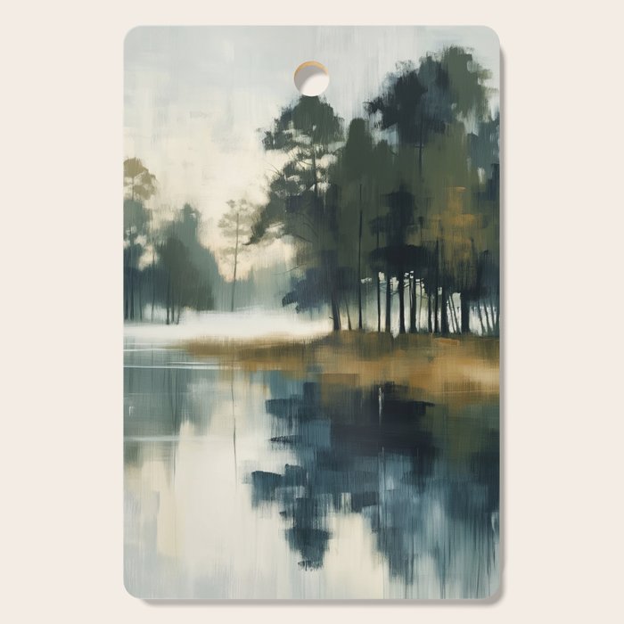 Country Lake II Cutting Board Gallery Image 1