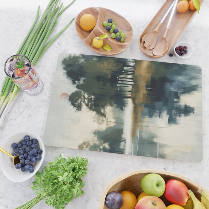 Country Lake II Cutting Board Gallery Image 2