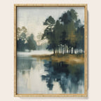 Country Lake II Serving Tray Gallery Image 1