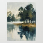 Country Lake II Poster Gallery Image 4
