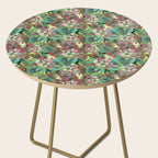 Multicolor Modern Floral Garden Side Table Gallery Image 2