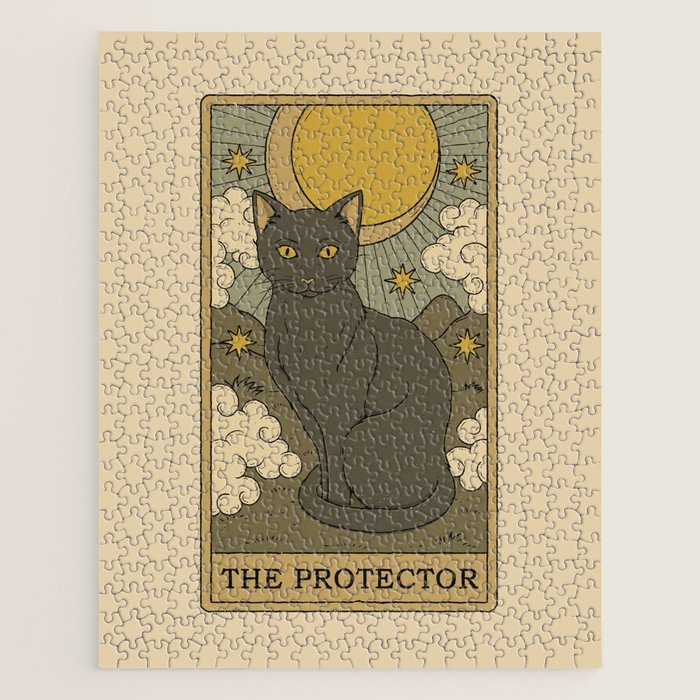The Protector - Cat Tarot Jigsaw Puzzle Gallery Image 1