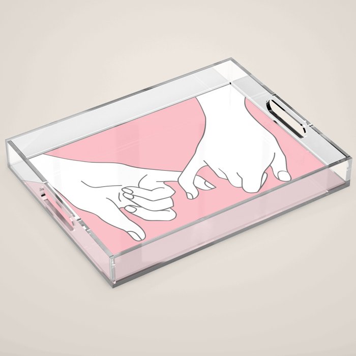 Pinky Promise 2 Acrylic Tray Gallery Image 1