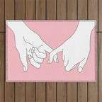 Pinky Promise 2 Outdoor Rug Gallery Image 1