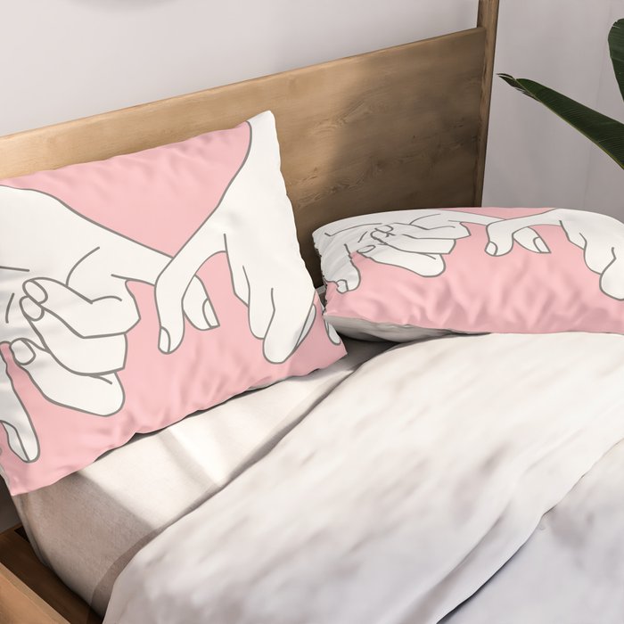 Pinky Promise 2 Pillow Sham Gallery Image 2