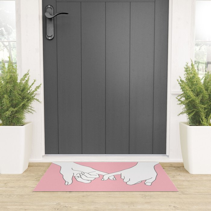 Pinky Promise 2 Welcome Mat Gallery Image 3
