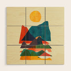 Everything is beautiful under the sun Wood Wall Art Gallery Image 1