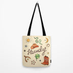 Howdy - Lucky Western Charms Tote Bag Gallery Image 2
