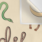 Howdy - Lucky Western Charms Wall Tapestry Gallery Image 3
