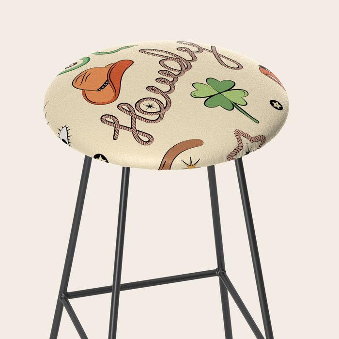 Howdy - Lucky Western Charms Stool Gallery Image 2