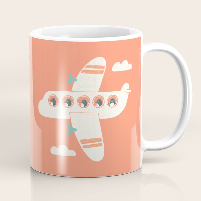 Penguin Airlines Coffee Mug Gallery Image 1