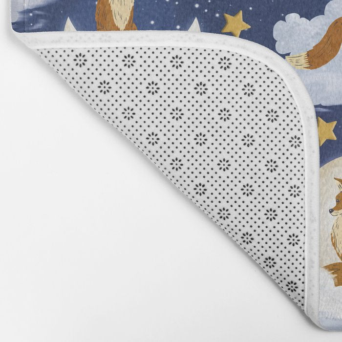 Enchanted Fox Moons Bath Mat Gallery Image 2