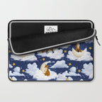 Enchanted Fox Moons Laptop Sleeve Gallery Image 2