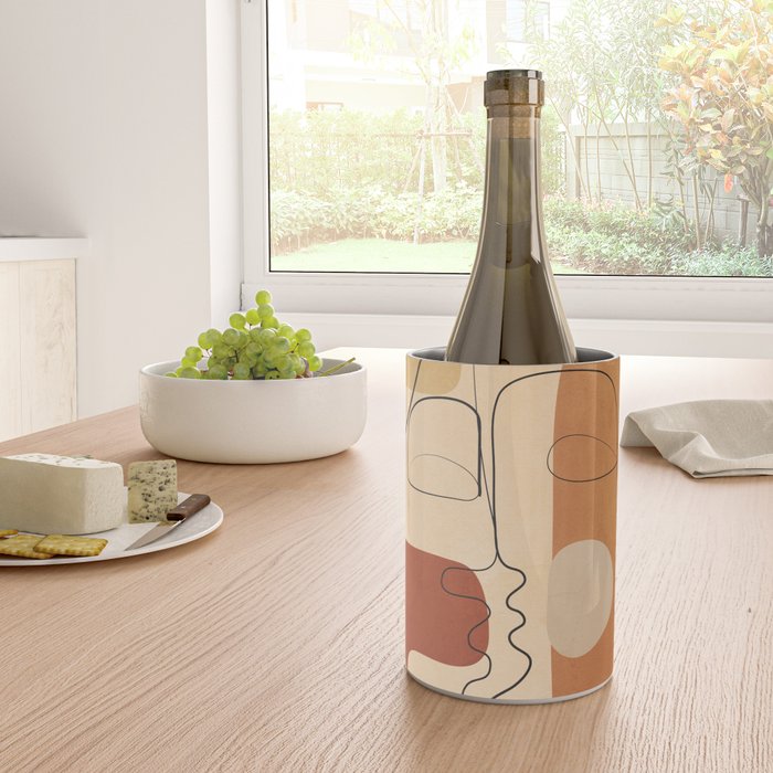 Abstract Line Kiss 2 Wine Chiller Gallery Image 4