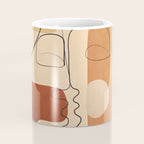 Abstract Line Kiss 2 Coffee Mug Gallery Image 4
