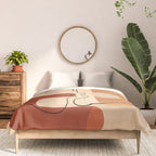 Abstract Line Kiss 2 Comforter Gallery Image 3