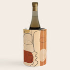 Abstract Line Kiss 2 Wine Chiller Gallery Image 1