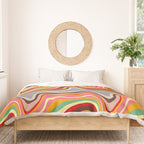 retro wave disco Duvet Cover Gallery Image 3