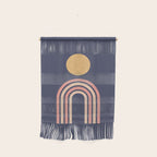 Mid century modern - indigo Wall Hanging Gallery Image 1
