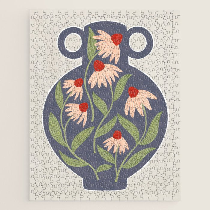 Vase of daisies Jigsaw Puzzle Gallery Image 1