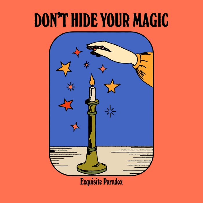 Don't Hide Your Magic - Inspirational Quote Vintage Illustration Coffee Mug Gallery Image 2