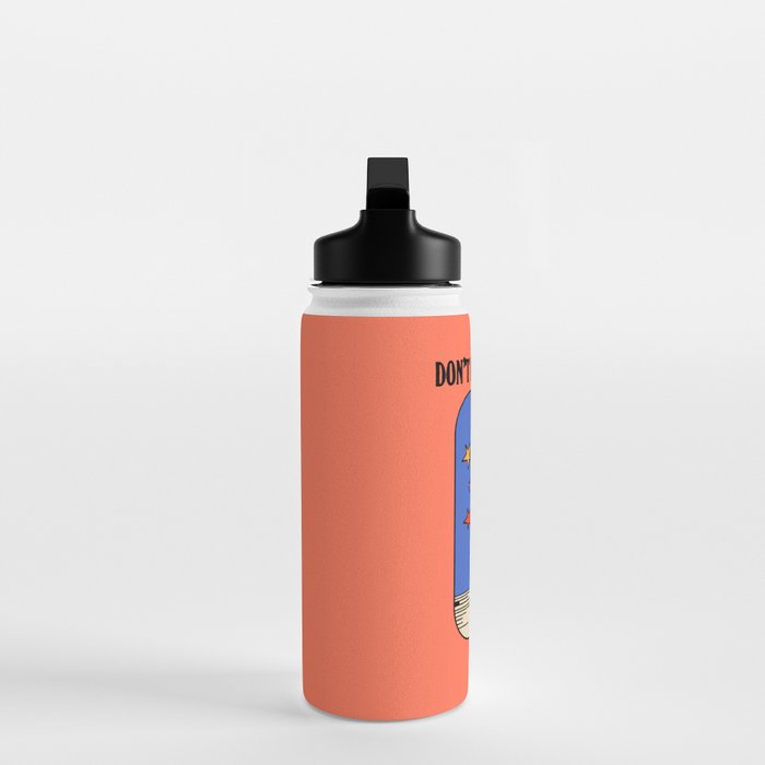 Don't Hide Your Magic - Inspirational Quote Vintage Illustration Water Bottle Gallery Image 3