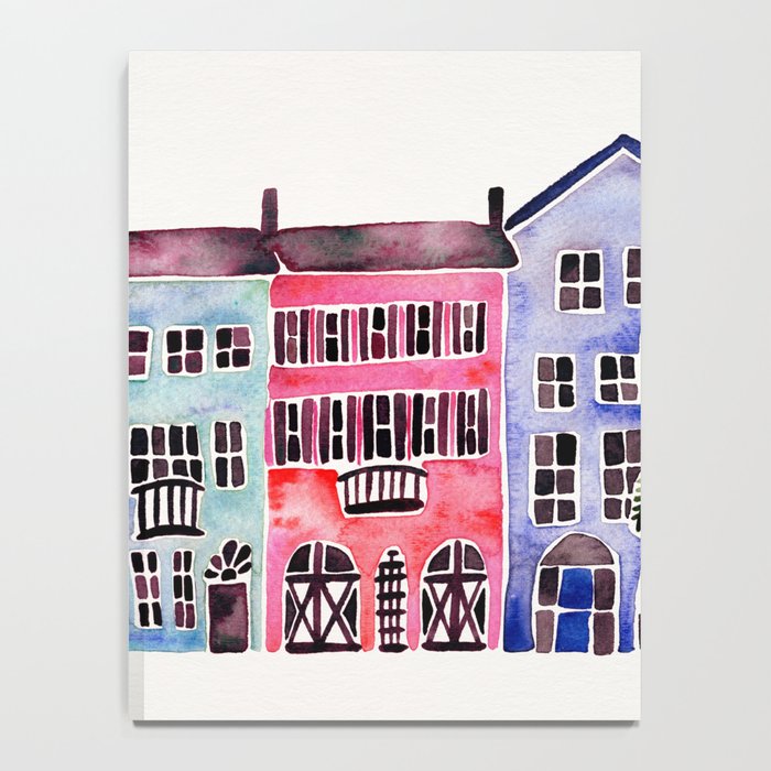 Rainbow Row - Charleston Notebook Gallery Image 4