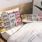 Rainbow Row - Charleston Pillow Sham Gallery Image 2