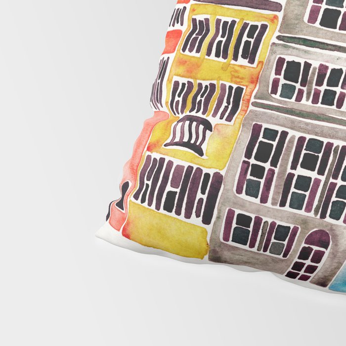 Rainbow Row - Charleston Pillow Sham Gallery Image 4