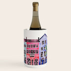 Rainbow Row - Charleston Wine Chiller Gallery Image 3