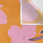 Abstract Minimal Flowers 18 Wall Tapestry Gallery Image 3