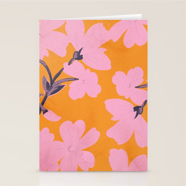 Abstract Minimal Flowers 18 Stationery Card Gallery Image 2