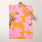 Abstract Minimal Flowers 18 Wrapping Paper Gallery Image 1